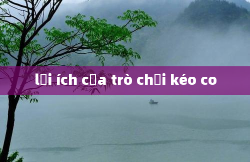 lợi ích của trò chơi kéo co