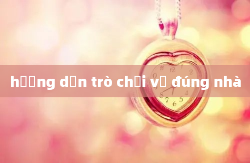 hướng dẫn trò chơi về đúng nhà