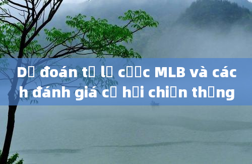 Dự đoán tỷ lệ cược MLB và cách đánh giá cơ hội chiến thắng