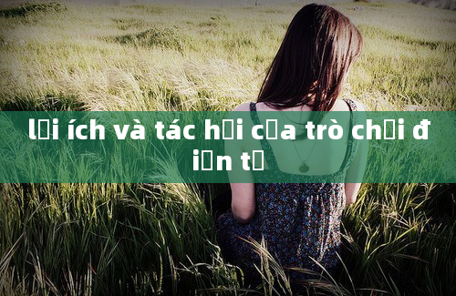 lợi ích và tác hại của trò chơi điện tử