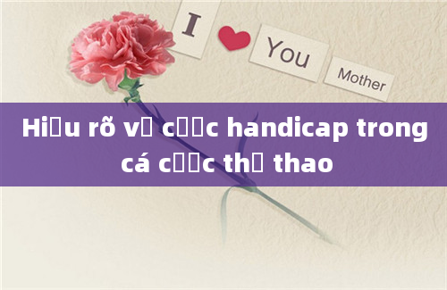 Hiểu rõ về cược handicap trong cá cược thể thao