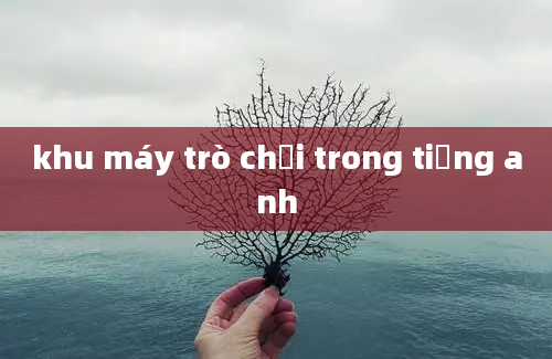 khu máy trò chơi trong tiếng anh