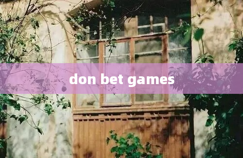 don bet games