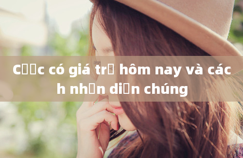 Cược có giá trị hôm nay và cách nhận diện chúng