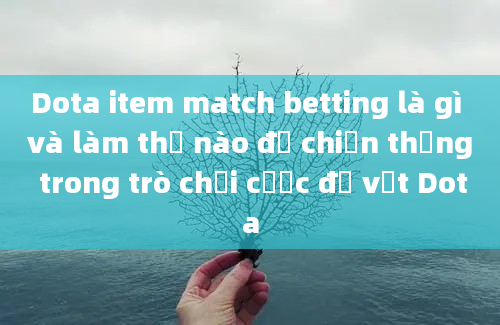 Dota item match betting là gì và làm thế nào để chiến thắng trong trò chơi cược đồ vật Dota