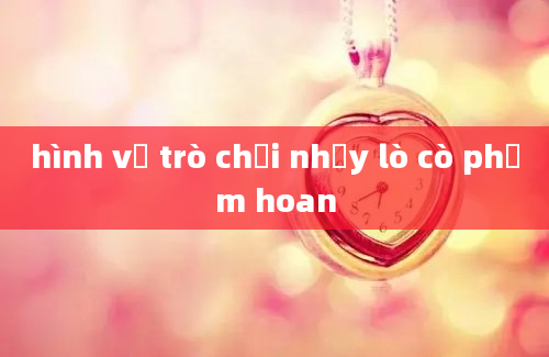 hình vẽ trò chơi nhảy lò cò phạm hoan