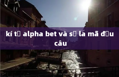 kí tự alpha bet và số la mã đầu câu