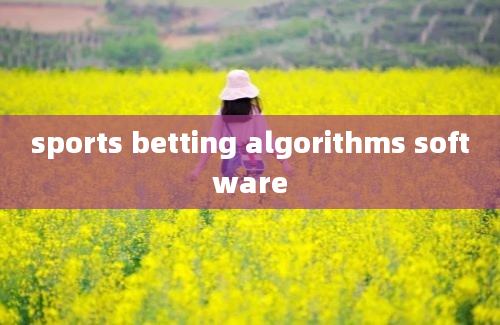 sports betting algorithms software