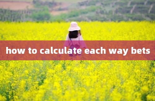 how to calculate each way bets