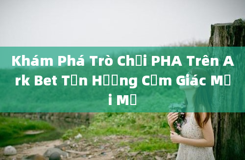 Khám Phá Trò Chơi PHA Trên Ark Bet Tận Hưởng Cảm Giác Mới Mẻ