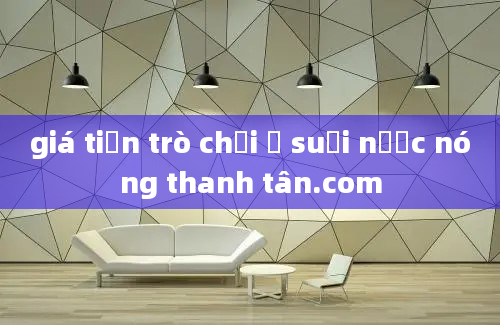 giá tiền trò chơi ở suối nước nóng thanh tân.com