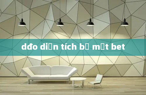 dđo diện tích bề mặt bet